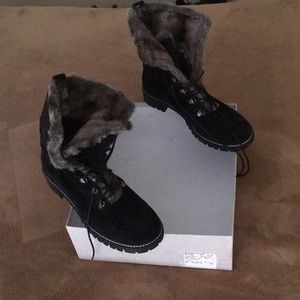 Luge Faux Fur Booties